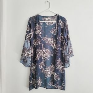 Maurices Floral Kimono
